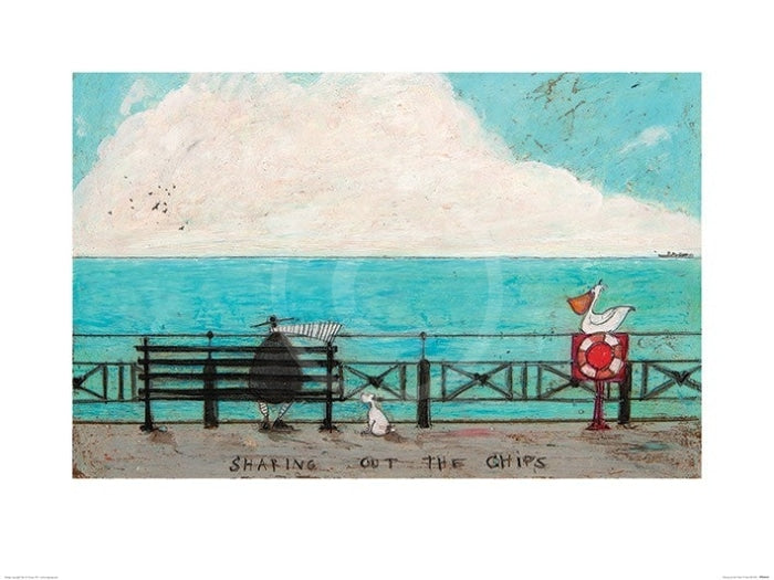 Sharing Out The Chips By Sam Toft