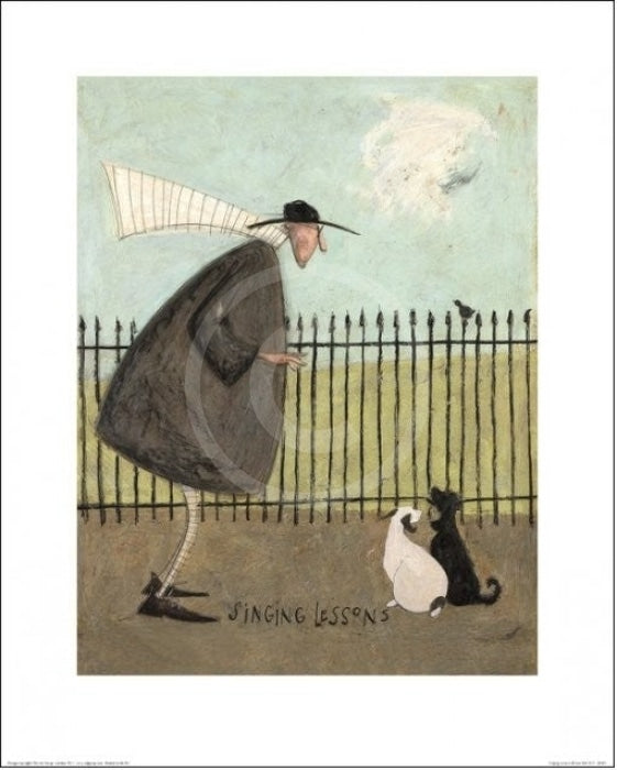 Singing Lessons By Sam Toft 400 X 500Mm