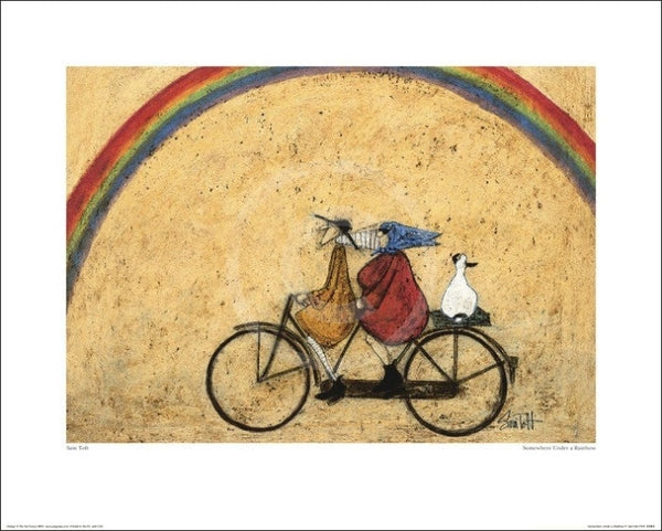 Somewhere Under A Rainbow By Sam Toft