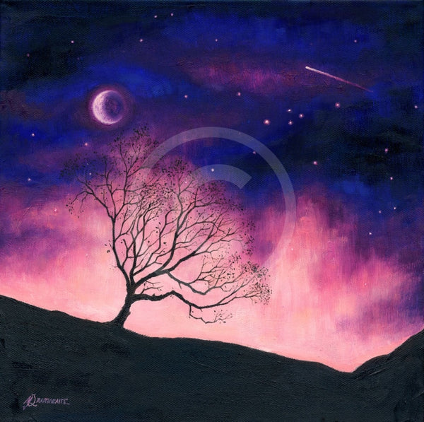 Starry Night, The Lonely Tree, Leo Minor by Mark Braithwaite