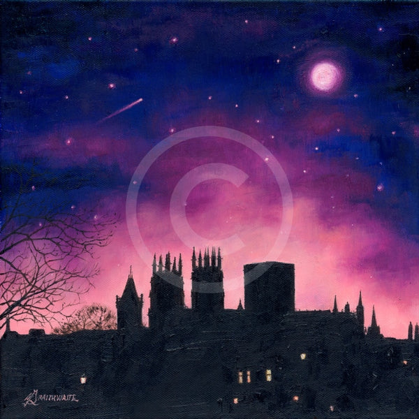 Starry Night, York Minster from the City Walls, Ursa Major by Mark Braithwaite