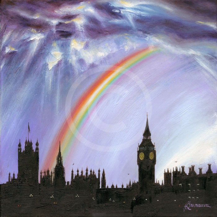 Stormy Skies, Westminster, London by Mark Braithwaite