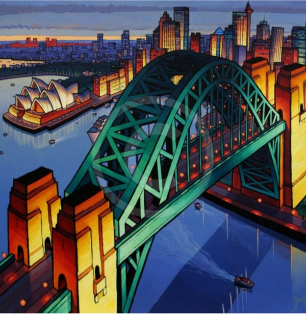 Sydney Harbour By Jim Edwards