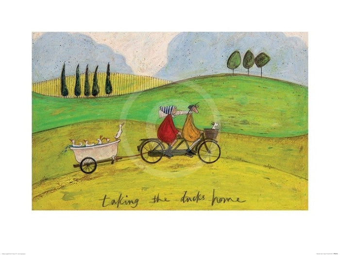 Taking The Ducks Home By Sam Toft