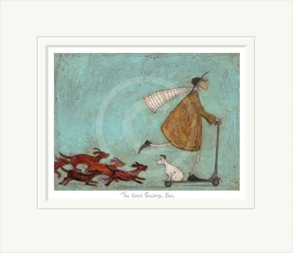 The Great Sausage Run Limited Edition By Sam Toft