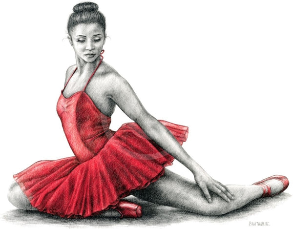 The Red Tutu 3 By Mark Braithwaite