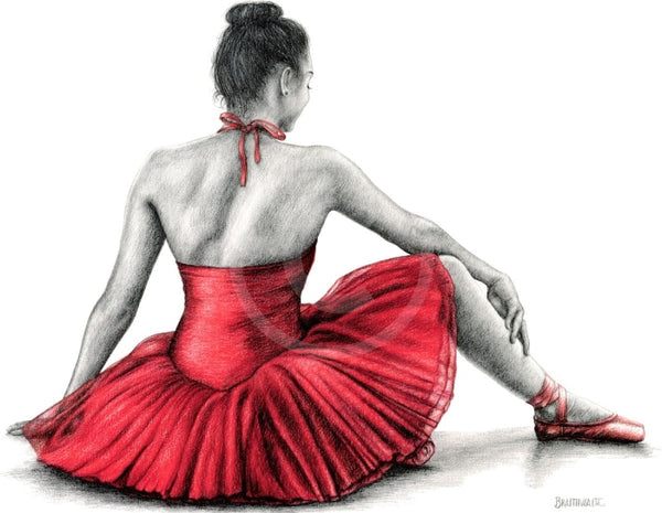 The Red Tutu 4 By Mark Braithwaite