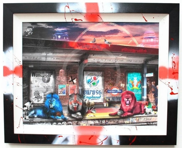 Three Lions By Neil Pengelly