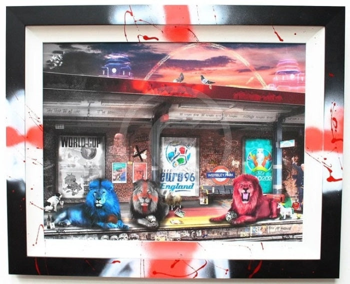 Three Lions By Neil Pengelly