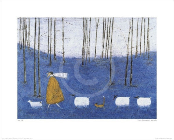 Tiptoe Through The Bluebells By Sam Toft