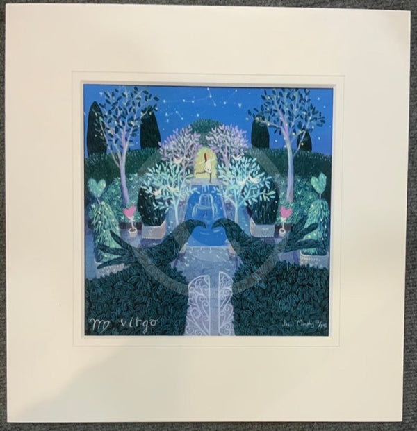 Virgo - Signs of the Zodiac by Jenni Murphy Limited Edition Print