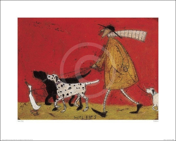 Walkies By Sam Toft