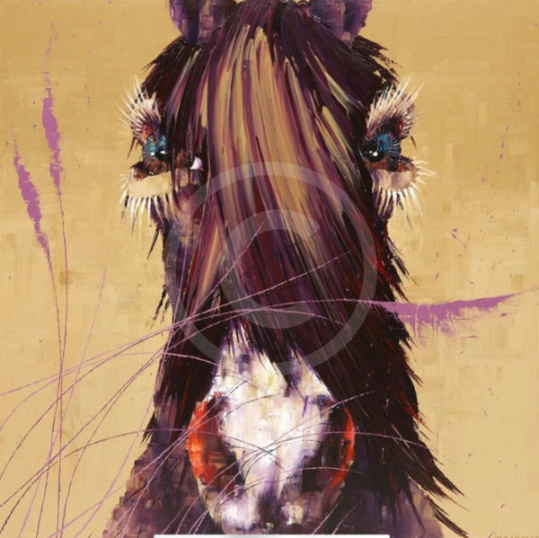 Watchful, Equestrian Horse Print by Amanda Stratford 