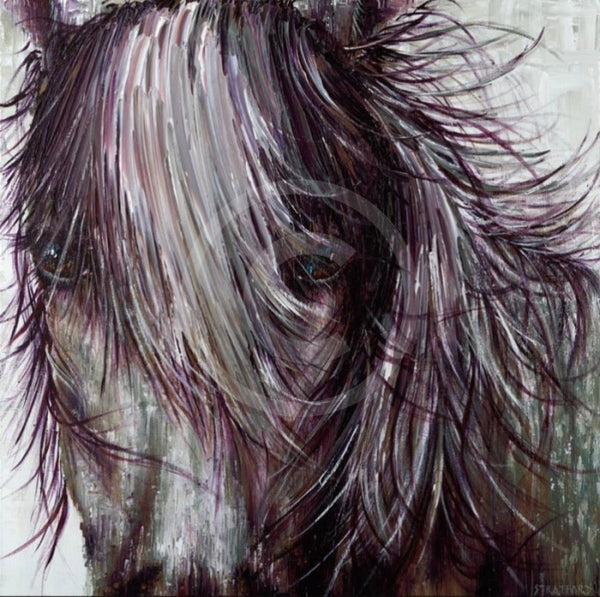 Wild, Equestrian Horse Print by Amanda Stratford 